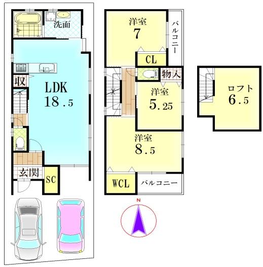 西ノ京大炊御門 一戸建