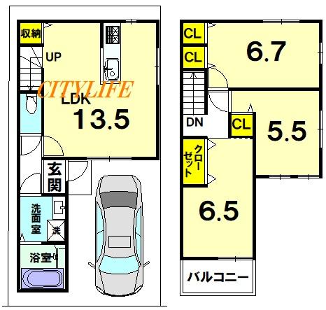 西ノ京内畑町　売土地