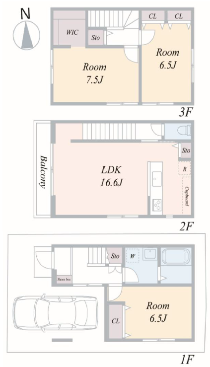 聚楽廻松下町　新築一戸建　B号地