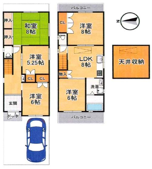 西ノ京月輪町　一戸建