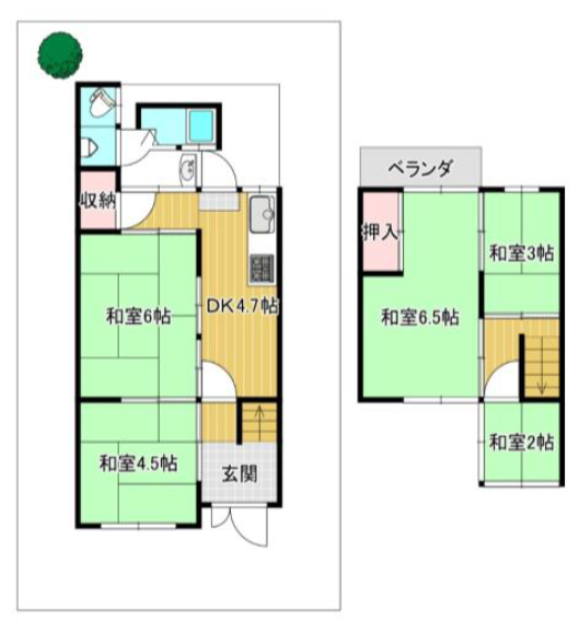 西ノ京西鹿垣町 一戸建