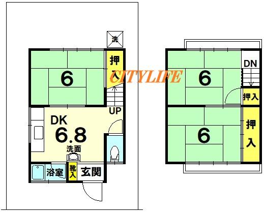 嵯峨新宮町　テラスハウス
