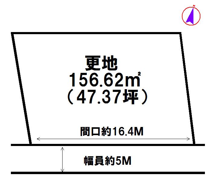 北区衣笠赤坂町　売土地